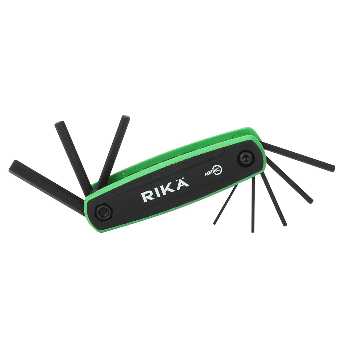 Rikä 8-Piece Professional Folding Metric Hex Key Set